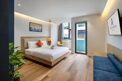 Double Room with Balcony — APEC WANDER HOTEL - Near Pink Church